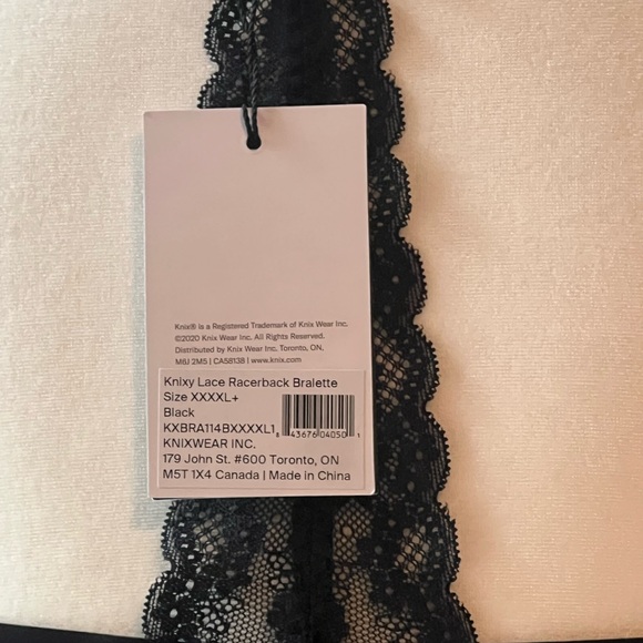 Knix Lace Racerback Bra - Picture 2 of 3